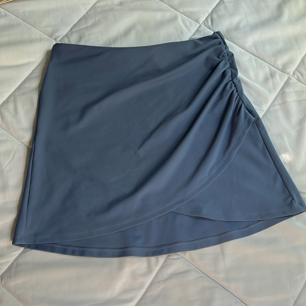 Summersalt - The Ruched Swim Skirt in Blue Mountain - Size: XS